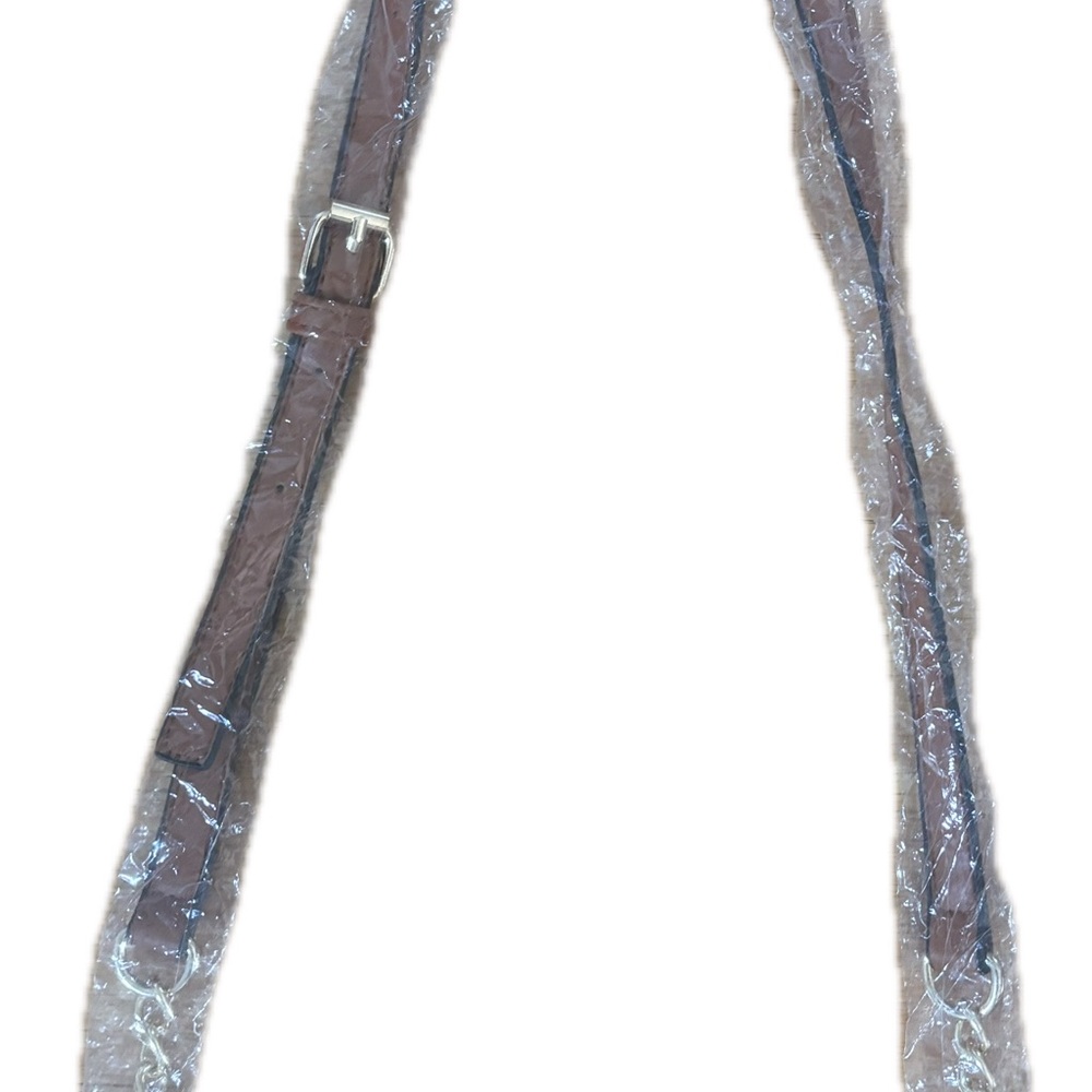 Fashion Cherry Print Crossbody Bag with Gold Chain - Picture 8 of 8